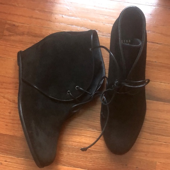 Stuart Weitzman Kalahari hidden wedge bootie - Picture 2 of 10